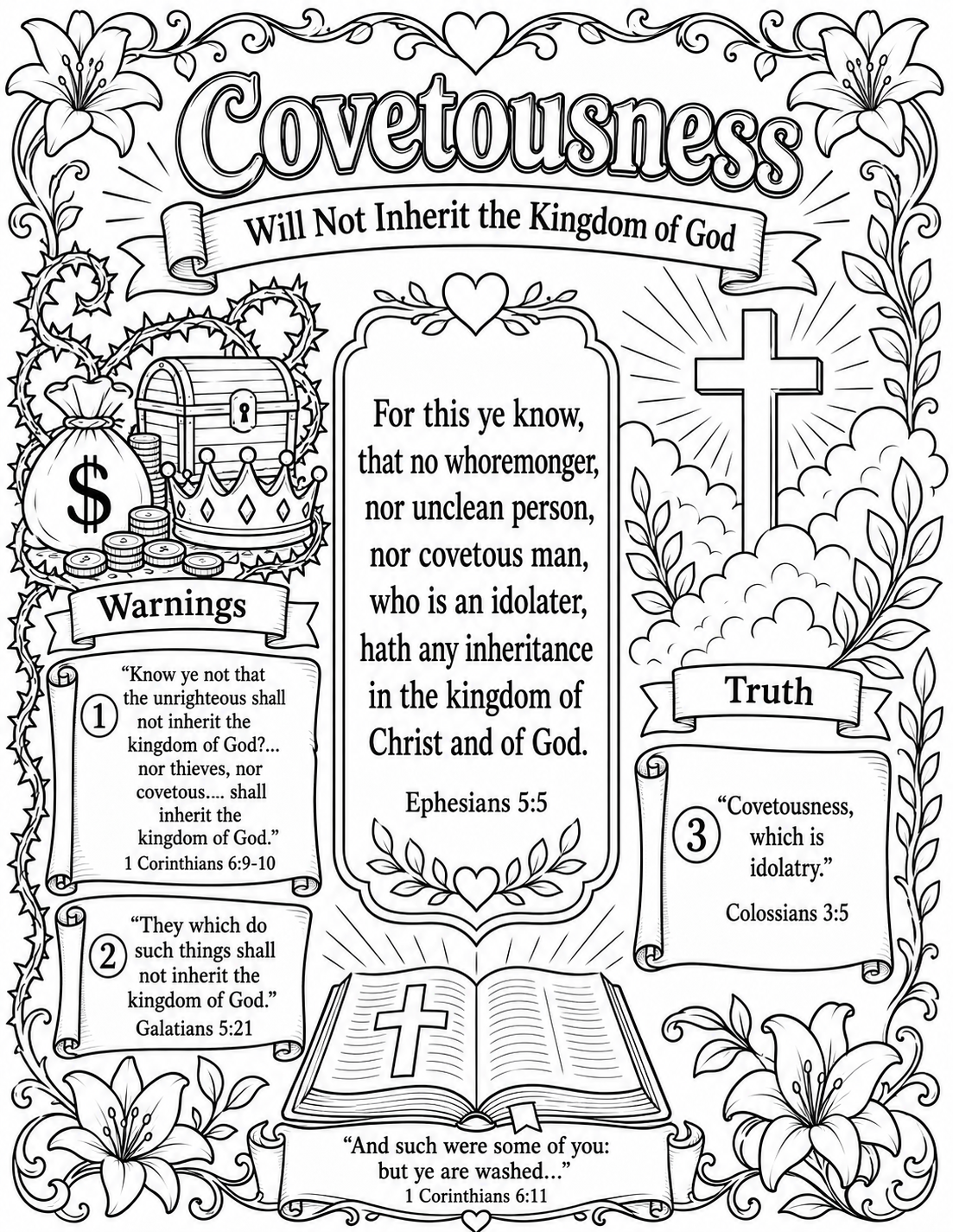 Who will not enter the Kingdom of God? A bible study on Covetousness